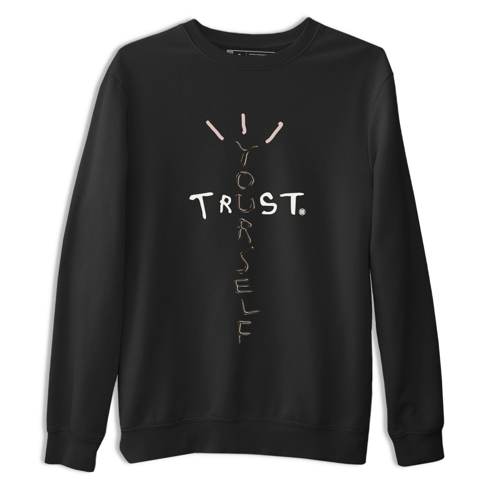 Air Jordan 11 Neapolitan shirt to match jordans Trust Yourself sneaker tees 11s Neapolitan SNRT Sneaker Release Tees Unisex Black 2 T-Shirt