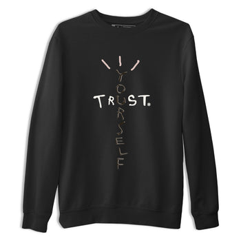 Air Jordan 11 Neapolitan shirt to match jordans Trust Yourself sneaker tees 11s Neapolitan SNRT Sneaker Release Tees Unisex Black 2 T-Shirt