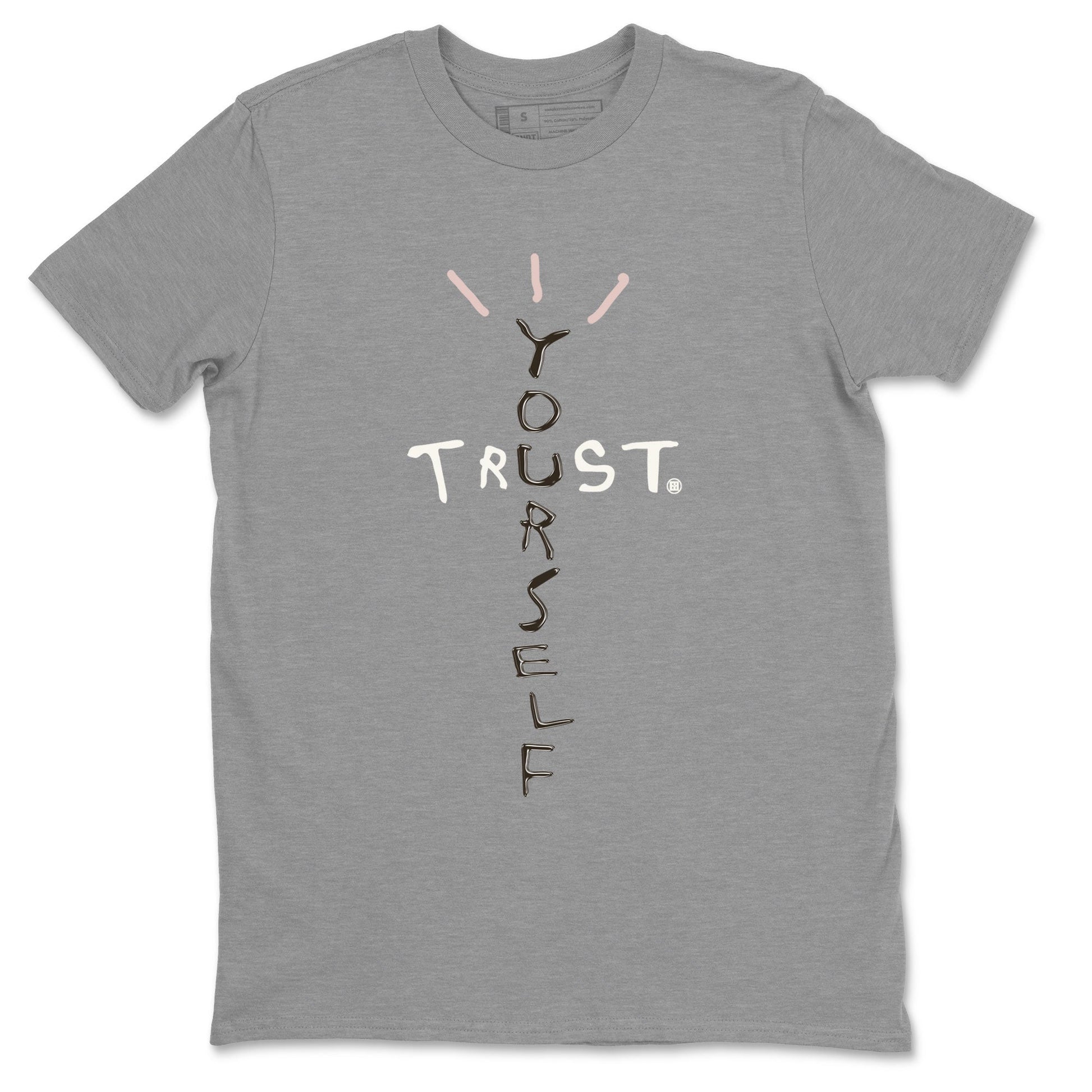 Air Jordan 11 Neapolitan shirt to match jordans Trust Yourself sneaker tees 11s Neapolitan SNRT Sneaker Release Tees Unisex Heather Grey 2 T-Shirt