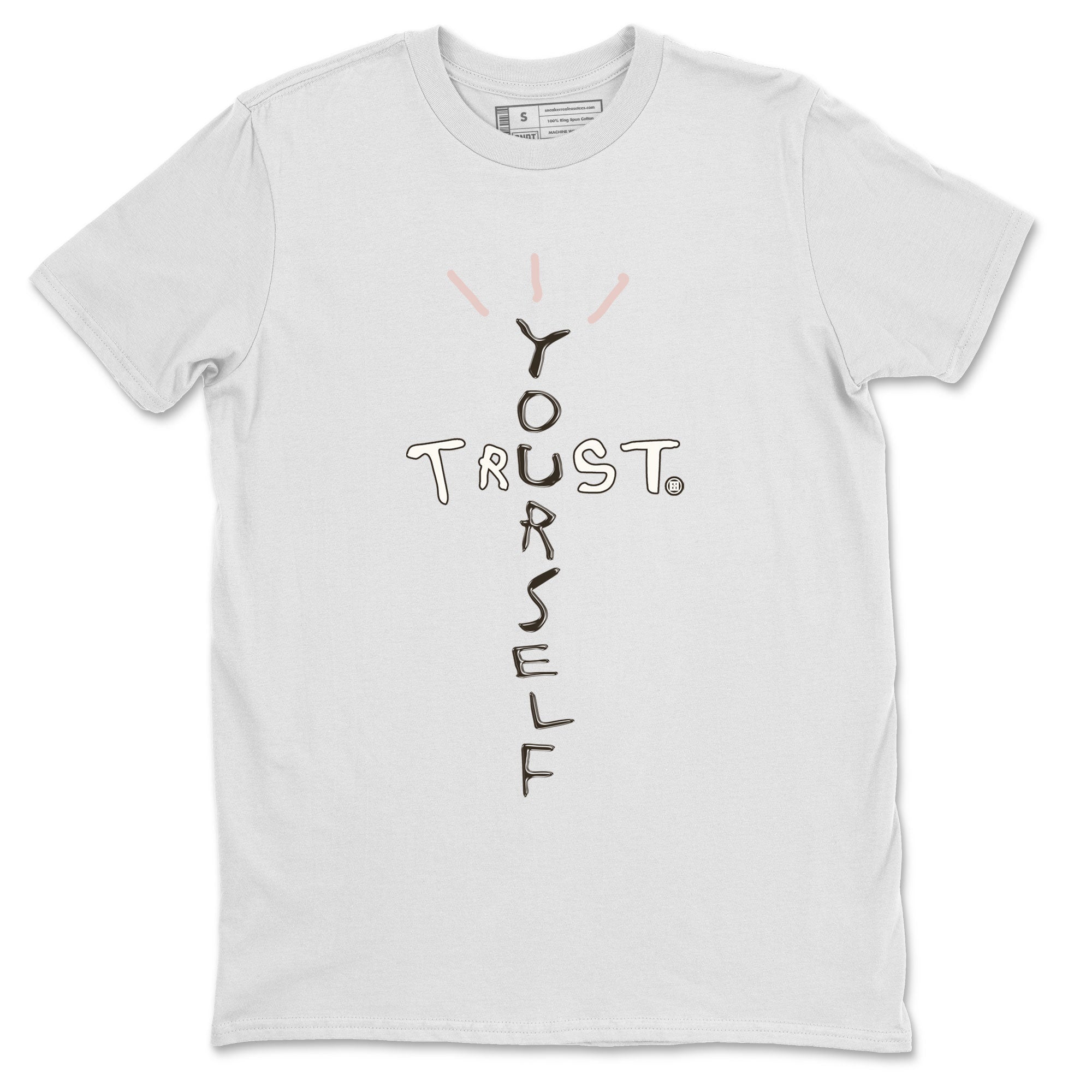 Air Jordan 11 Neapolitan shirt to match jordans Trust Yourself sneaker tees 11s Neapolitan SNRT Sneaker Release Tees Unisex White 2 T-Shirt