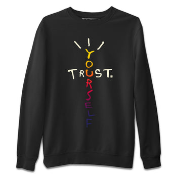 Air Jordan 3 X J Balvin shirt to match jordans Trust Yourself sneaker tees Air Jordan 3 X J Balvin SNRT Sneaker Release Tees LGBT Pride T-Shirt Unisex Black 2 T-Shirt