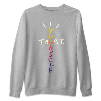 Air Jordan 3 X J Balvin shirt to match jordans Trust Yourself sneaker tees Air Jordan 3 X J Balvin SNRT Sneaker Release Tees LGBT Pride T-Shirt Unisex Heather Grey 2 T-Shirt
