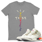 Air Jordan 3 X J Balvin shirt to match jordans Trust Yourself sneaker tees Air Jordan 3 X J Balvin SNRT Sneaker Release Tees LGBT Pride T-Shirt Unisex Heather Grey 1 T-Shirt