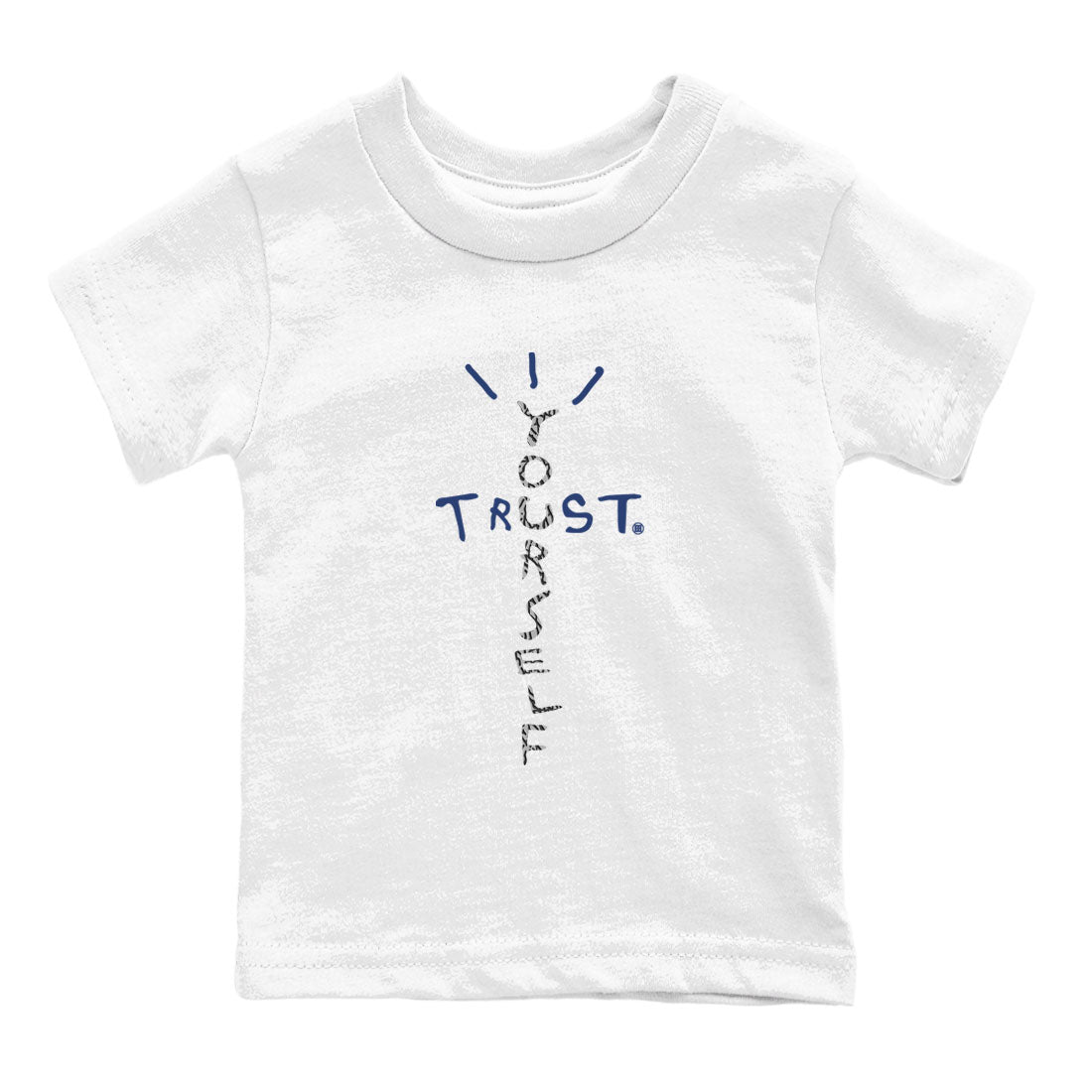 Air Jordan 3 Retro Midnight Navy shirt to match jordans Trust Yourself sneaker tees AJ3 Midnight Navy SNRT Sneaker T Shirt  baby toddler White 2 cotton Shirt