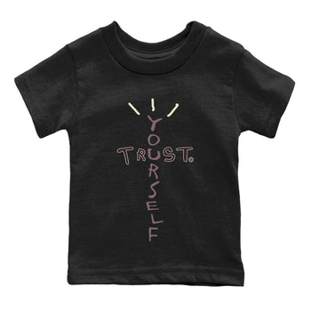 Jordan 4 A Ma Maniere Sneaker Match Tees Trust Yourself Sneaker Tees Jordan 4 A Ma Maniere Sneaker Release Tees Kids Shirts