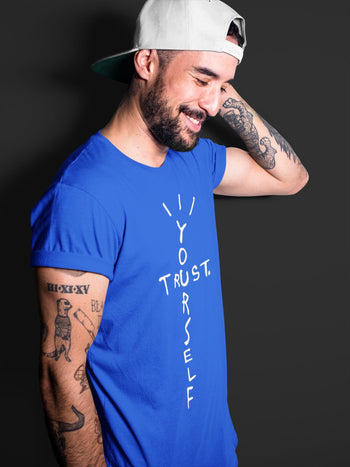 Jordan 1 Travis Scott Fragment Sneaker Match Tees Trust Yourself Sneaker Tees Jordan 1 Travis Scott Fragment Sneaker Release Tees Unisex Shirts