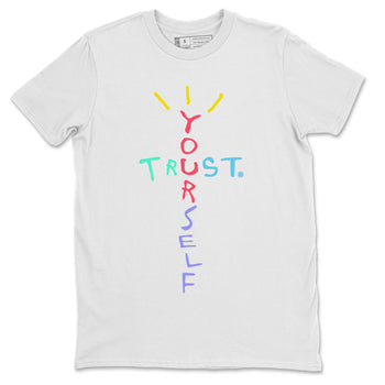 Dunk Easter Candy Sneaker Match Tees Trust Yourself Sneaker Tees Holiday Easter T-Shirt Sneaker Release Tees Unisex Shirts White 2
