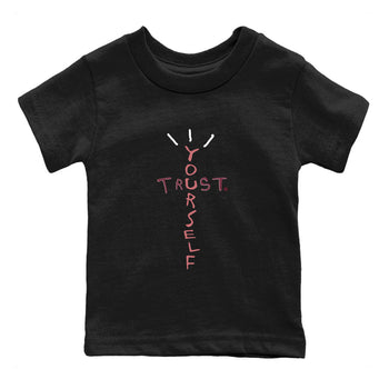 Dunk Low Valentine's Day shirt to match jordans Trust Yourself sneaker tees Dunk Valentines Day 2024 SNRT Sneaker Tees Casual Crew Neck T-Shirt Baby Toddler Black 2 T-Shirt