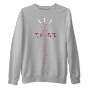 Dunk Low Valentine's Day shirt to match jordans Trust Yourself sneaker tees Dunk Valentines Day 2024 SNRT Sneaker Tees Casual Crew Neck T-Shirt Unisex Heather Grey 2 T-Shirt