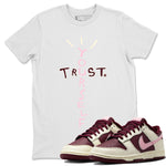 Dunk Valentines Day Sneaker Match Tees Trust Yourself Sneaker Tees Nike Dunk Valentine's Day Sneaker SNRT Sneaker Tees Unisex Shirts