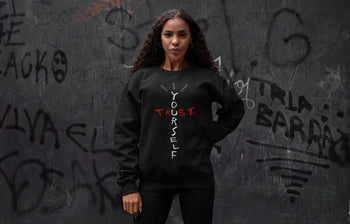 Jordan 1 Heritage Sneaker Match Tees Trust Yourself Sneaker Tees Jordan 1 Heritage Sneaker Release Tees Unisex Shirts