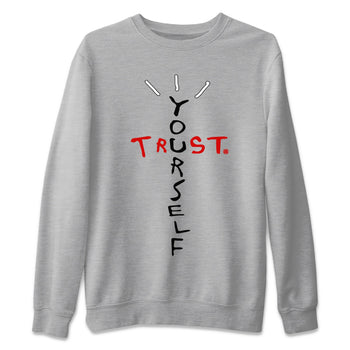 Jordan 1 Heritage Sneaker Match Tees Trust Yourself Sneaker Tees Jordan 1 Heritage Sneaker Release Tees Unisex Shirts
