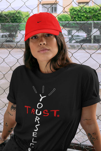 Jordan 1 Heritage Sneaker Match Tees Trust Yourself Sneaker Tees Jordan 1 Heritage Sneaker Release Tees Unisex Shirts