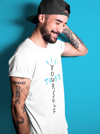 Jordan 1 Powder Blue Sneaker Match Tees Trust Yourself Sneaker Tees Jordan 1 Powder Blue Sneaker Release Tees Unisex Shirts