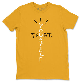 Jordan 1 Yellow Toe Sneaker Match Tees Trust Yourself Sneaker Tees Jordan 1 Yellow Toe Sneaker Release Tees Unisex Shirts