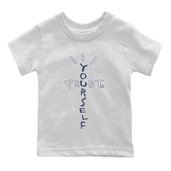 Jordan 11 Midnight Navy Sneaker Match Tees Trust Yourself Sneaker Tees Jordan 11 Midnight Navy Sneaker Release Tees Kids Shirts