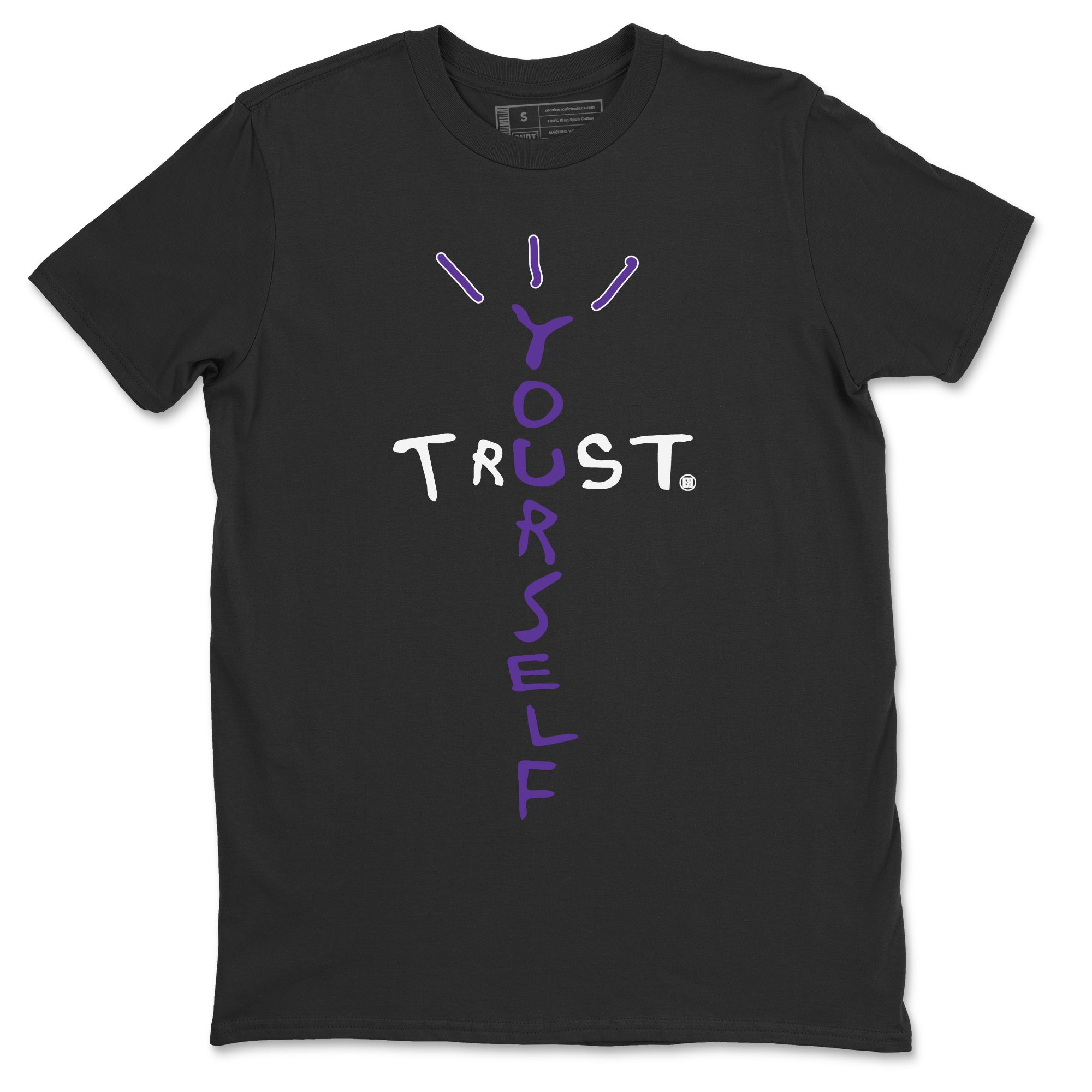 Jordan 13 Court Purple Sneaker Match Tees Trust Yourself Sneaker Tees Jordan 13 Court Purple Sneaker Release Tees Unisex Shirts