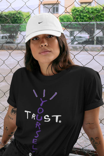 Jordan 13 Court Purple Sneaker Match Tees Trust Yourself Sneaker Tees Jordan 13 Court Purple Sneaker Release Tees Unisex Shirts