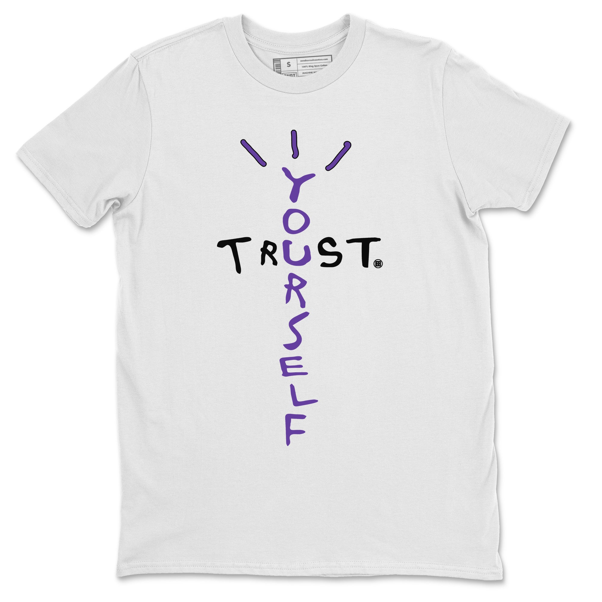 Jordan 13 Court Purple Sneaker Match Tees Trust Yourself Sneaker Tees Jordan 13 Court Purple Sneaker Release Tees Unisex Shirts