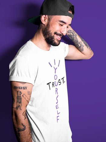 Jordan 13 Court Purple Sneaker Match Tees Trust Yourself Sneaker Tees Jordan 13 Court Purple Sneaker Release Tees Unisex Shirts