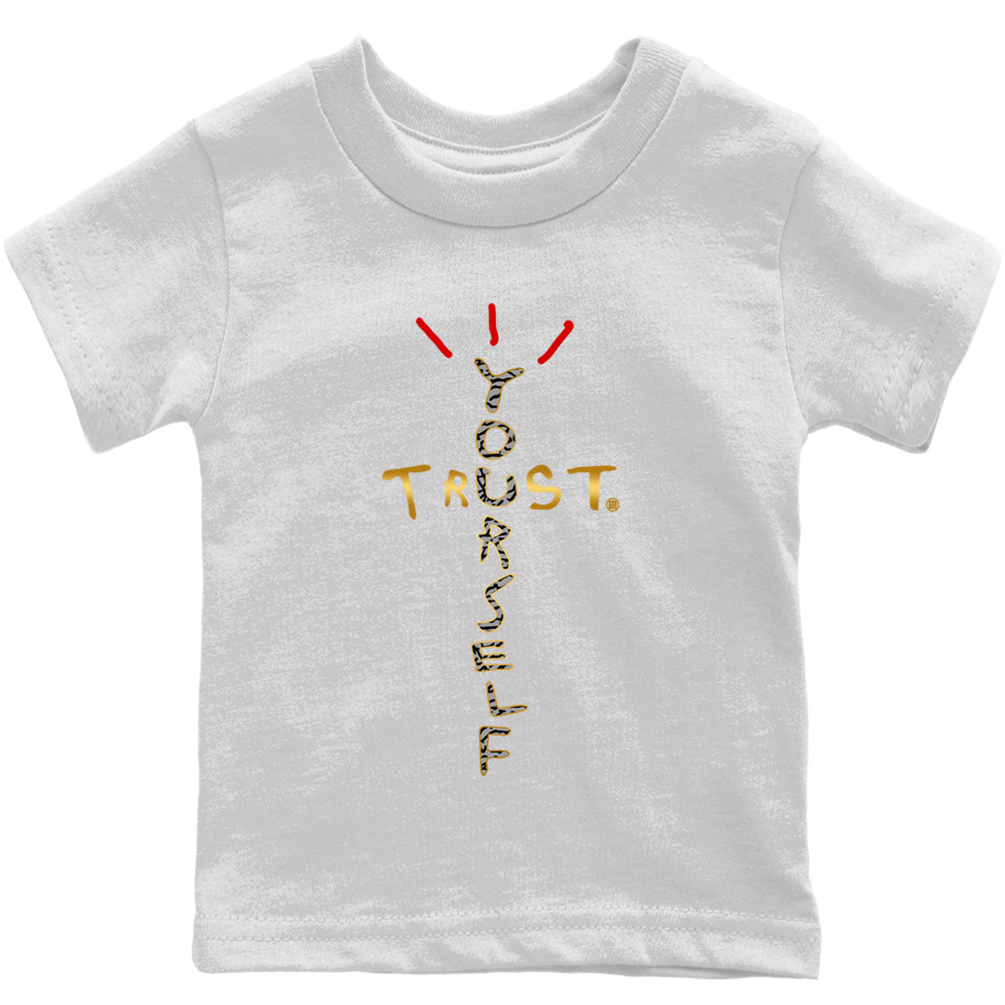 Jordan 3 Black Gold Sneaker Match Tees Trust Yourself Sneaker Tees Jordan 3 Black Gold Sneaker Release Tees Kids Shirts