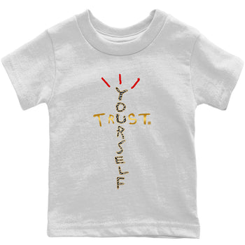 Jordan 3 Black Gold Sneaker Match Tees Trust Yourself Sneaker Tees Jordan 3 Black Gold Sneaker Release Tees Kids Shirts