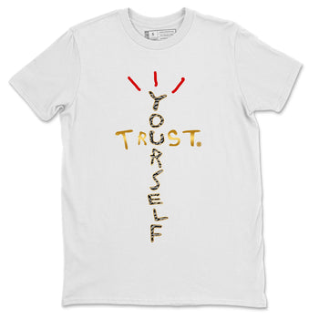 Jordan 3 Black Gold Sneaker Match Tees Trust Yourself Sneaker Tees Jordan 3 Black Gold Sneaker Release Tees Unisex Shirts