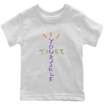 Jordan 4 Canyon Purple Sneaker Match Tees Trust Yourself Sneaker Tees Jordan 4 Canyon Purple Sneaker Release Tees Kids Shirts