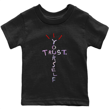 Jordan 4 Zen Master Sneaker Match Tees Trust Yourself Sneaker Tees Jordan 4 Zen Master Sneaker Release Tees Kids Shirts