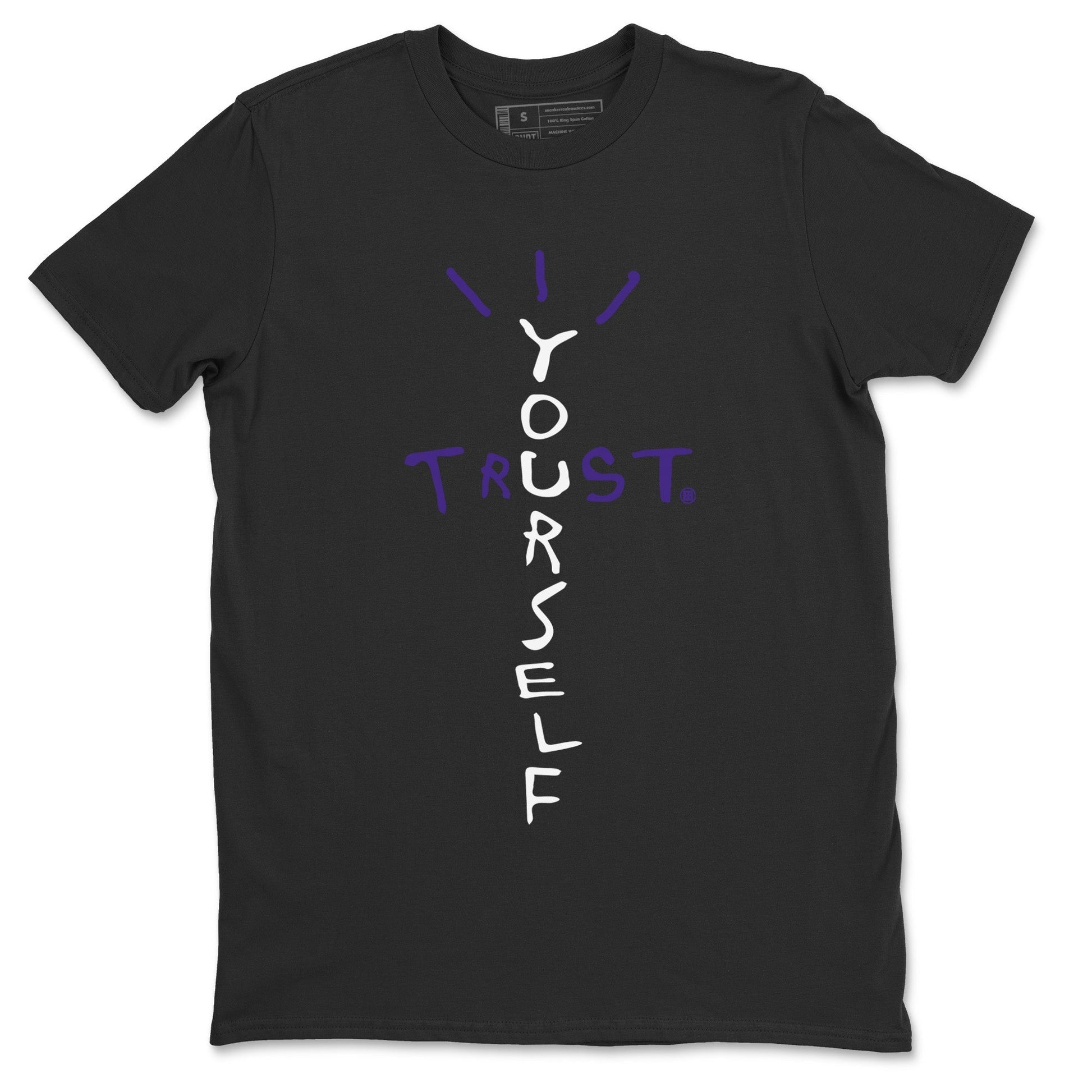 Jordan 5 Concord Sneaker Match Tees Trust Yourself Sneaker Tees Jordan 5 Concord Sneaker Release Tees Unisex Shirts