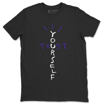 Jordan 5 Concord Sneaker Match Tees Trust Yourself Sneaker Tees Jordan 5 Concord Sneaker Release Tees Unisex Shirts
