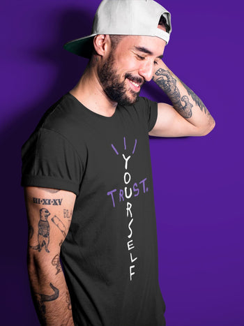 Jordan 5 Concord Sneaker Match Tees Trust Yourself Sneaker Tees Jordan 5 Concord Sneaker Release Tees Unisex Shirts