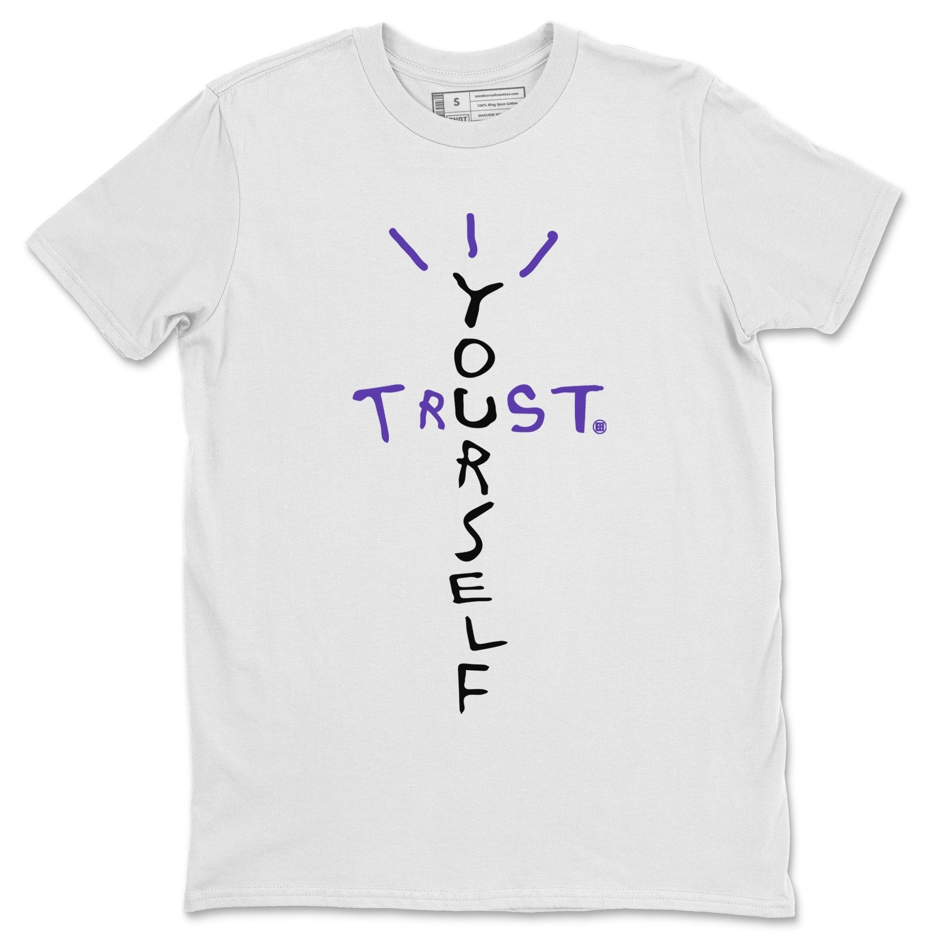 Jordan 5 Concord Sneaker Match Tees Trust Yourself Sneaker Tees Jordan 5 Concord Sneaker Release Tees Unisex Shirts