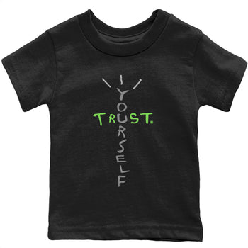 Jordan 5 Green Bean Sneaker Match Tees Trust Yourself Sneaker Tees Jordan 5 Green Bean Sneaker Release Tees Kids Shirts
