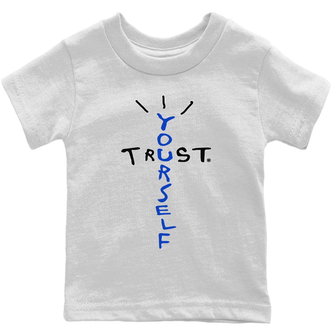Jordan 5 Racer Blue Sneaker Match Tees Trust Yourself Sneaker Tees Jordan 5 Racer Blue Sneaker Release Tees Kids Shirts