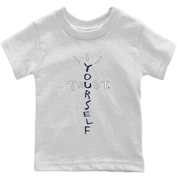 Jordan 6 Midnight Navy Sneaker Match Tees Trust Yourself Sneaker Tees Jordan 6 Midnight Navy Sneaker Release Tees Kids Shirts