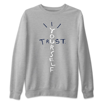 Jordan 6 Midnight Navy Sneaker Match Tees Trust Yourself Sneaker Tees Jordan 6 Midnight Navy Sneaker Release Tees Unisex Shirts