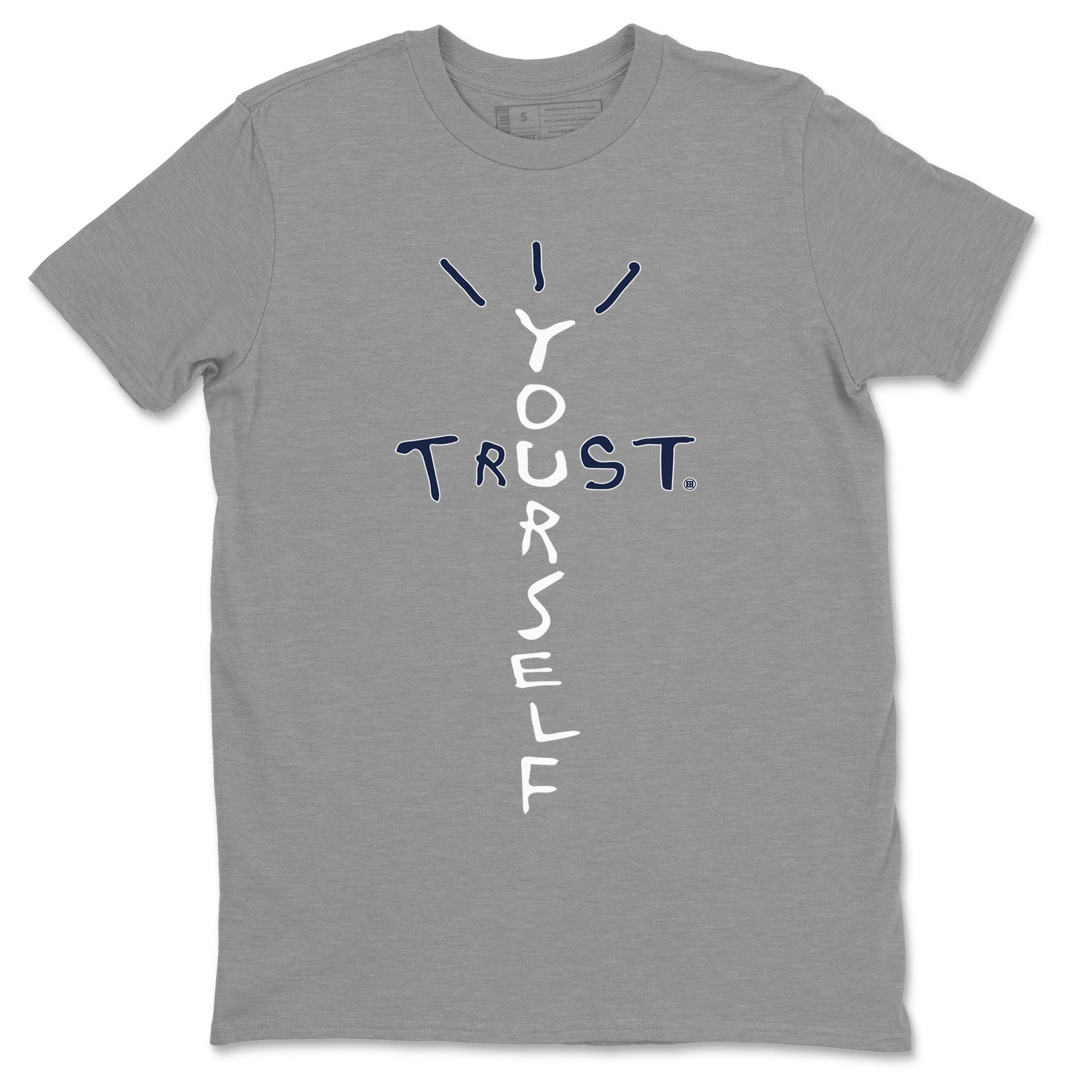 Jordan 6 Midnight Navy Sneaker Match Tees Trust Yourself Sneaker Tees Jordan 6 Midnight Navy Sneaker Release Tees Unisex Shirts