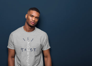 Jordan 6 Midnight Navy Sneaker Match Tees Trust Yourself Sneaker Tees Jordan 6 Midnight Navy Sneaker Release Tees Unisex Shirts
