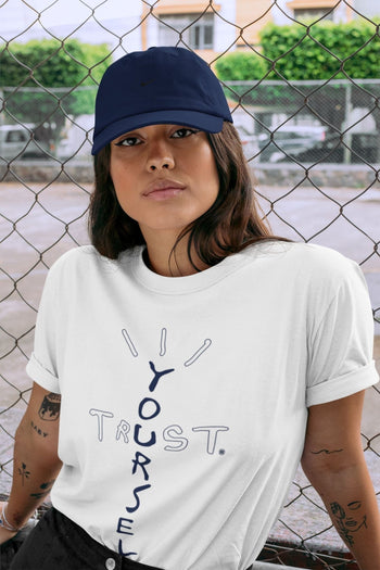 Jordan 6 Midnight Navy Sneaker Match Tees Trust Yourself Sneaker Tees Jordan 6 Midnight Navy Sneaker Release Tees Unisex Shirts