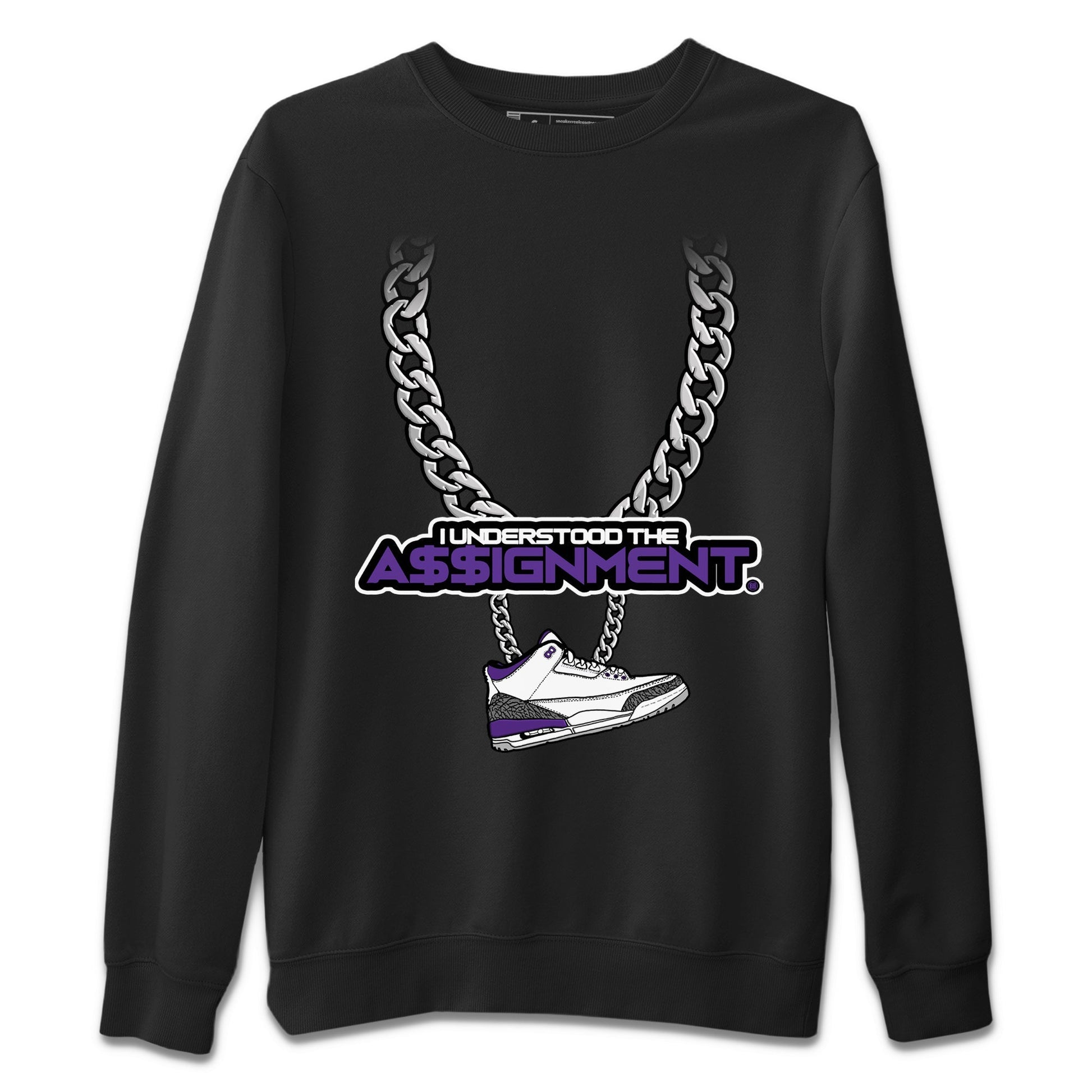 Jordan 3 Dark Iris Sneaker Match Tees Understood Assignment Sneaker Tees Jordan 3 Dark Iris Sneaker Release Tees Unisex Shirts