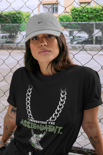 Jordan 5 Green Bean Sneaker Match Tees Understood Assignment Sneaker Tees Jordan 5 Green Bean Sneaker Release Tees Unisex Shirts