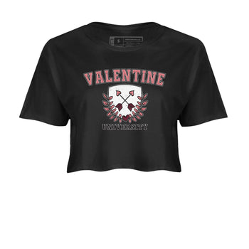 Dunk Valentine's Day shirt to match jordans University sneaker tees Dunks Valentine's Day SNRT sneaker Release Tees Black 2 crop length shirt