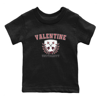 Dunk Valentine's Day shirt to match jordans University sneaker tees Dunks Valentine's Day SNRT sneaker release tees baby toddler Black 2 cotton Shirt