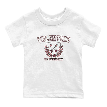 Dunk Valentine's Day shirt to match jordans University sneaker tees Dunks Valentine's Day SNRT sneaker release tees baby toddler White 2 cotton Shirt