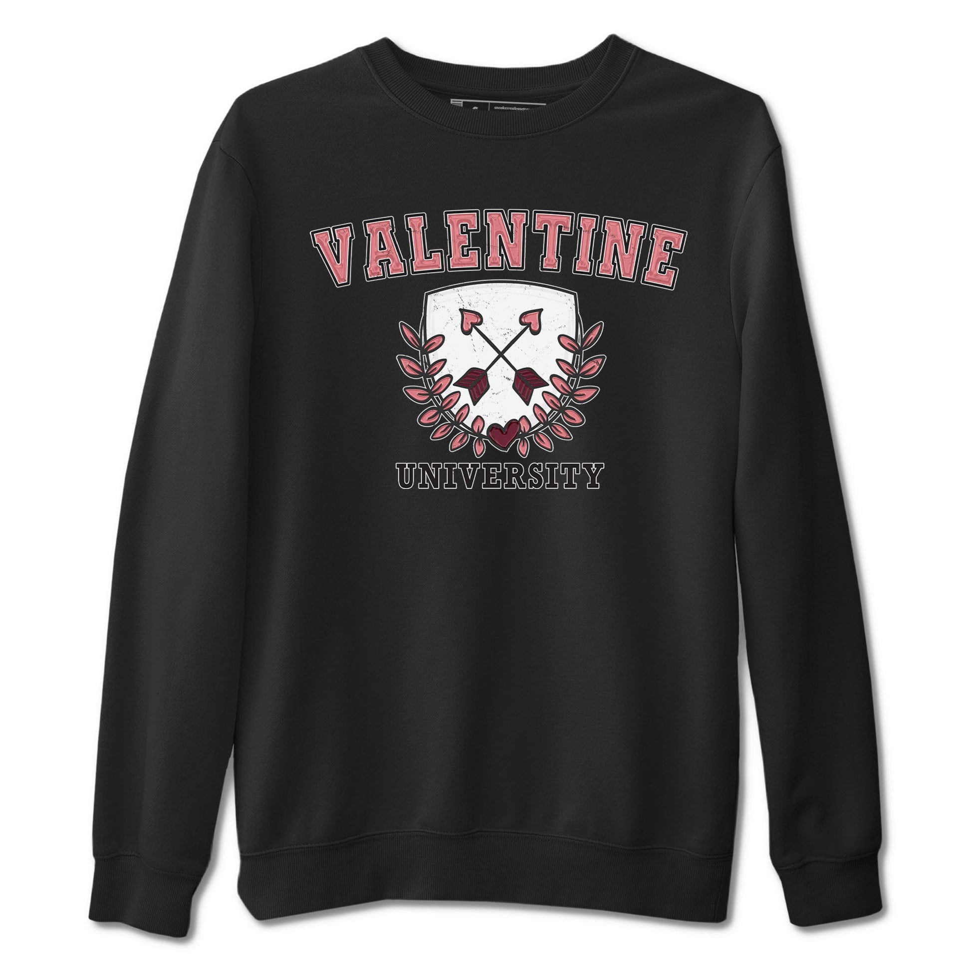 Dunk Valentine's Day shirt to match jordans University sneaker tees Dunks Valentine's Day SNRT sneaker Release Tees unisex cotton Black 2 crew neck shirt