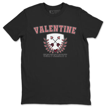 Dunk Valentine's Day shirt to match jordans University sneaker tees Dunks Valentine's Day SNRT sneaker Release Tees unisex cotton Black 2 crew neck shirt