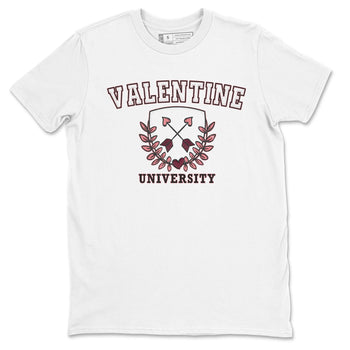 Dunk Valentine's Day shirt to match jordans University sneaker tees Dunks Valentine's Day SNRT sneaker Release Tees unisex cotton White 2 crew neck shirt
