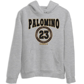 Air Jordan 1 Palomino shirt to match jordans Varsity sneaker tees Crew Neck Jordan 1 Retro High OG Palomino SNRT Sneaker Release Tees Unisex Casual Shirts Heather Grey 2 T-Shirt