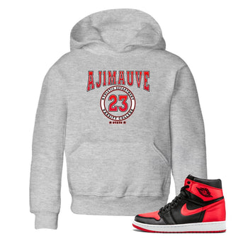 Air Jordan 1 Satin Bred shirt to match jordans Varsity sneaker tees AJ1 Retro Satin Bred SNRT Sneaker Tees Sneaker Matching Clothing Brand Baby Toddler Heather Grey 1 T-Shirt